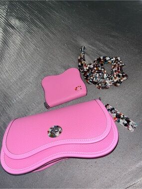 Coachtopia Pink Wavy Dinky + matching wallet